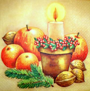 019 Candles - 3-ply (yellow)